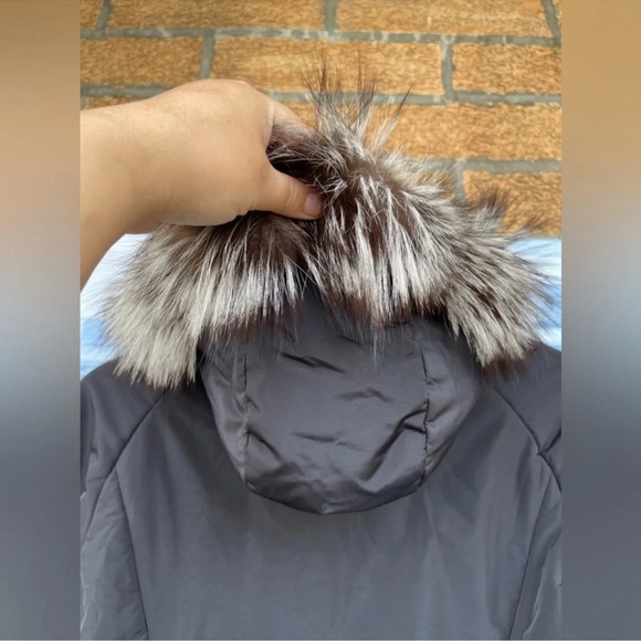 POST CARD FOX FUR TRIM JACKET SIZE 8 - Picture 13 of 16